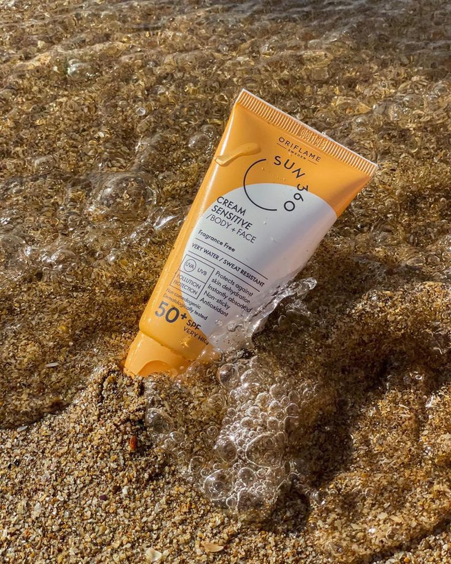 کرم ضد آفتاب بدن و صورت سان۳۶۰ با spf 50 اوریفلیم