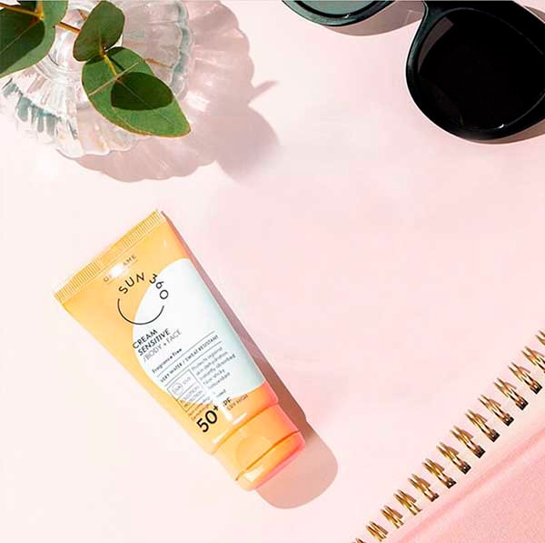 کرم ضد آفتاب بدن و صورت سان۳۶۰ با spf 50 اوریفلیم